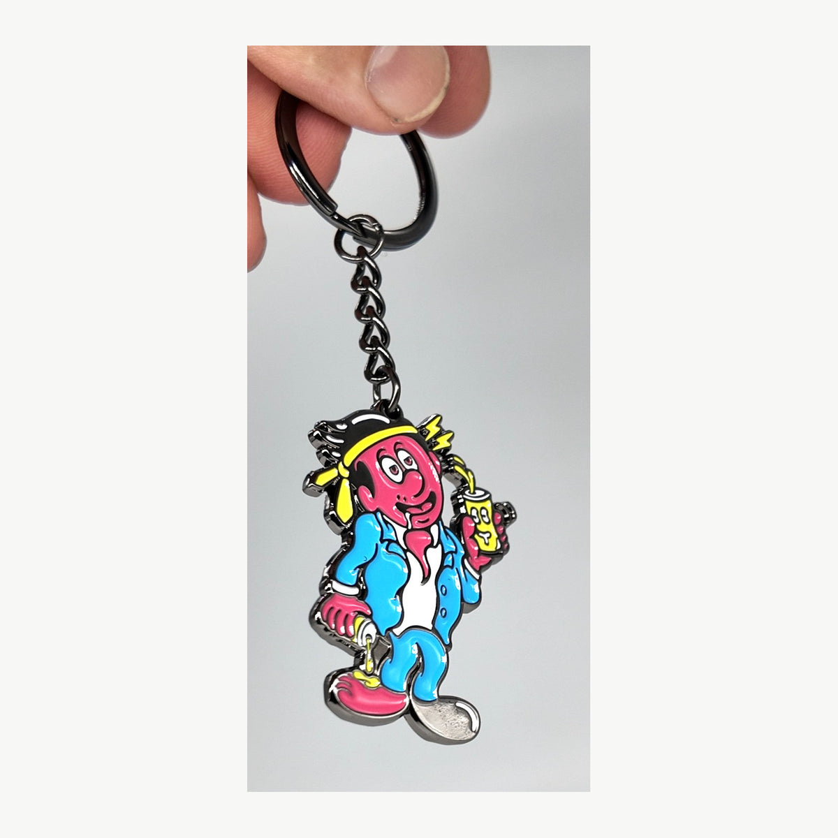 MELTY METAL ENAMEL KEYRING
