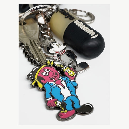 MELTY METAL ENAMEL KEYRING